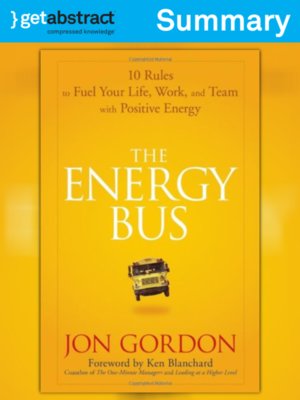 cover image of The Energy Bus (Summary)